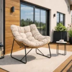 Fotel Wypoczynkowy FIN Beżowy