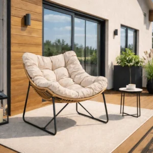 Fotel Wypoczynkowy FIN Beżowy